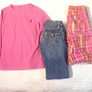 🦄 Host Pick 🦄 6 GIRLS POLO GAP CP BUNDLE LOT